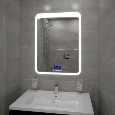 Зеркало Континент Lacio LED вертикальное